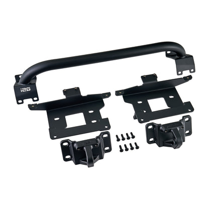 IAG Off-Road FMS Mini Capable Bull Bar with Recovery Points - Black Finish