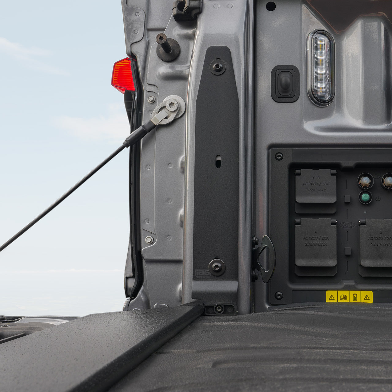 IAG BedBridge™ For 2015+ Ford F-150 - Mounting Bracket Install Location