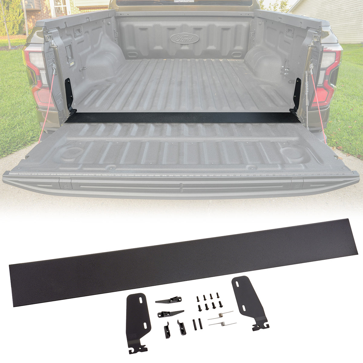 IAG BedBridge™ For 2024+ Ford Ranger - Install Highlighted