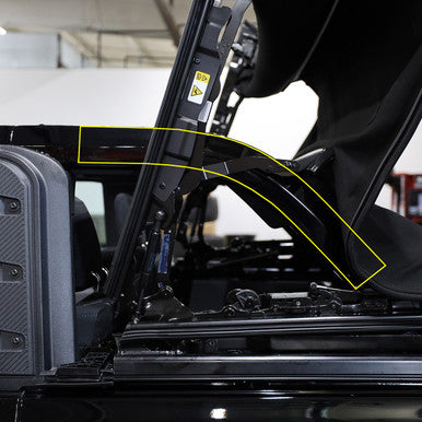 IAG Performance Roll Bar Paint Protection Film Kit for 2021+ Ford Bronco (4 Door Soft Top)