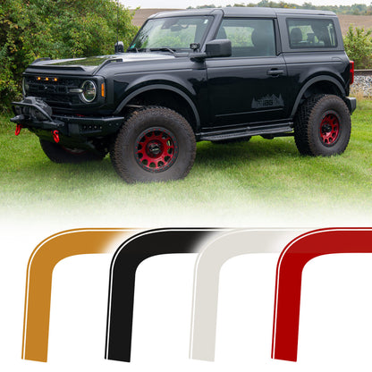IAG Off-Road Boss Style Vinyl Side Stripe Kit fits 2021+ Ford Bronco 2 Door