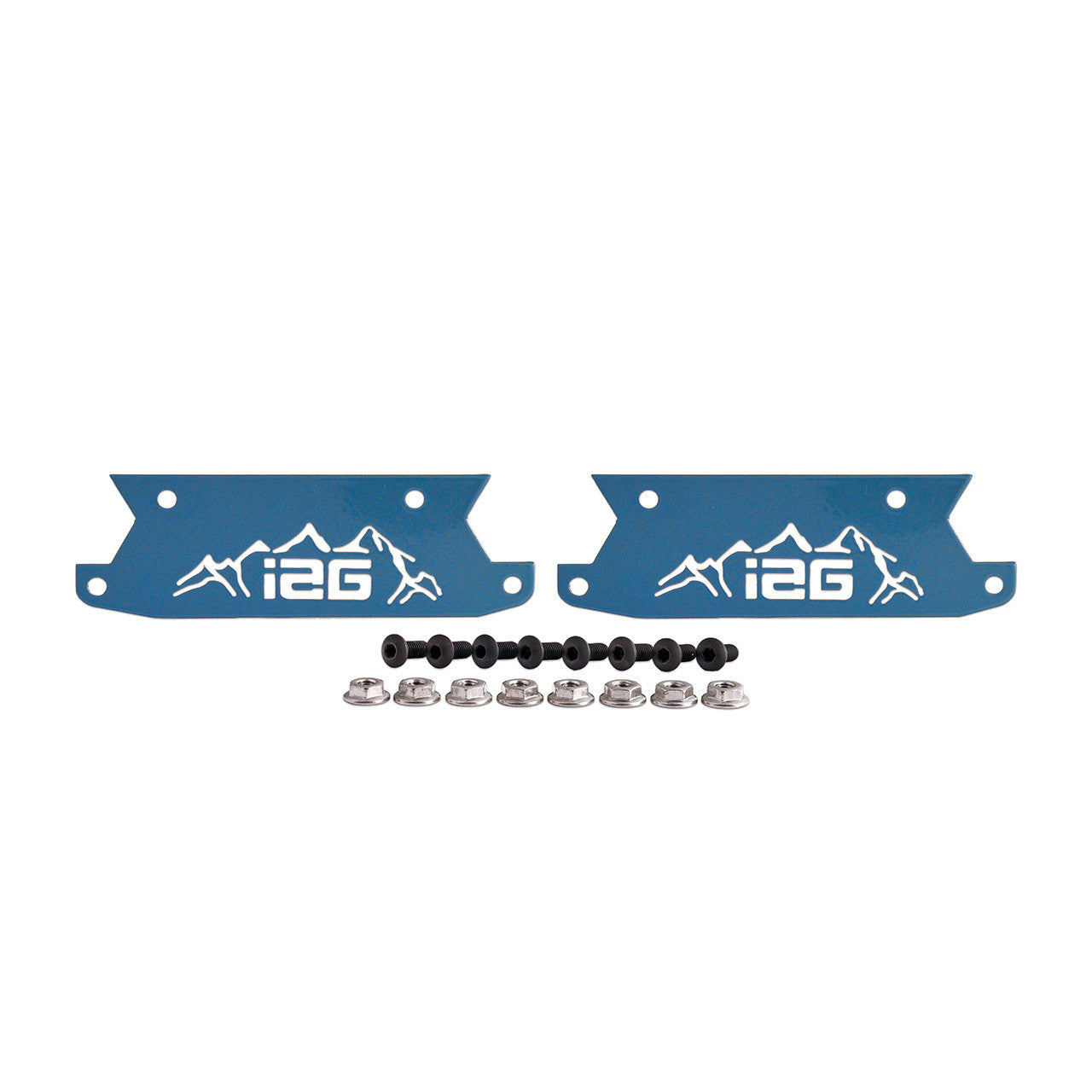 IAG Off-Road Color Logo Plates - Black, Blue, Orange, Red, Area51