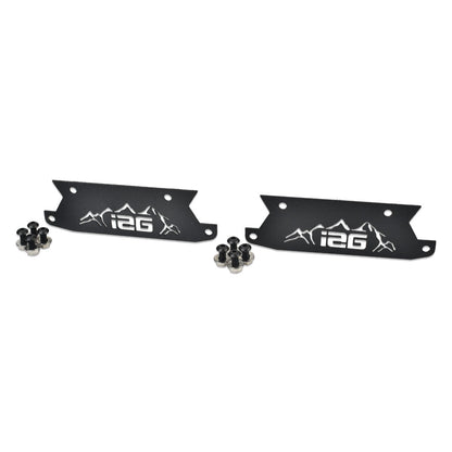 IAG Off-Road Color Logo Plate - Black Finish