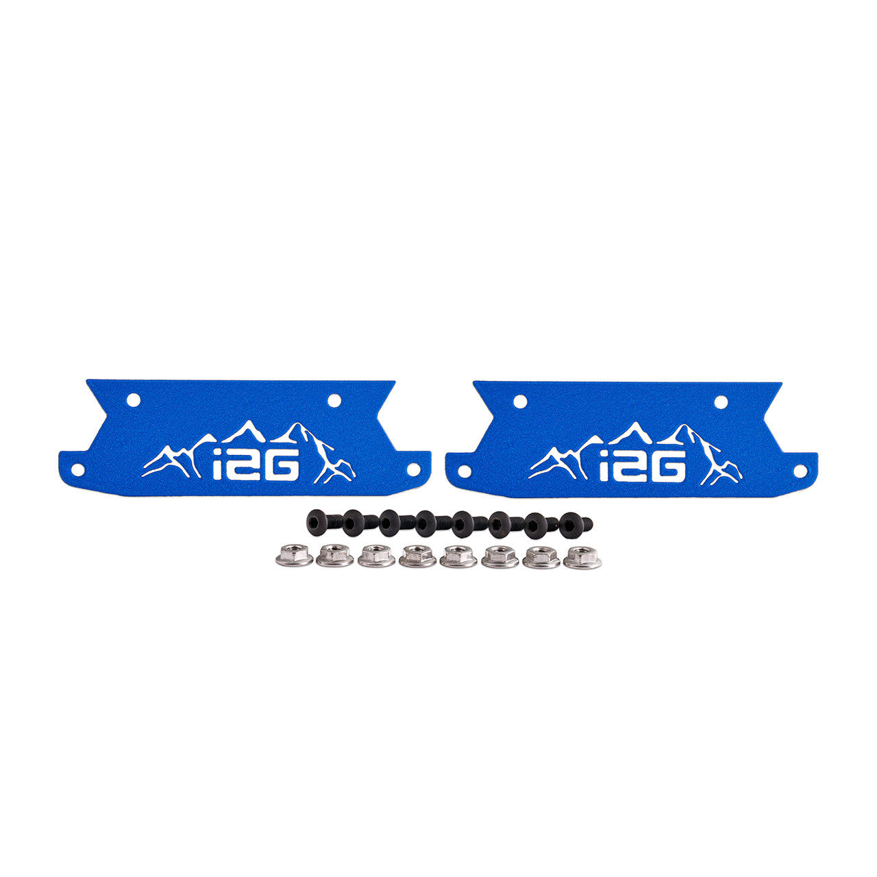IAG Off-Road™ Color Logo Plate - Blue Finish