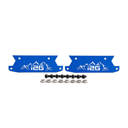 IAG Off-Road™ Color Logo Plate - Blue Finish