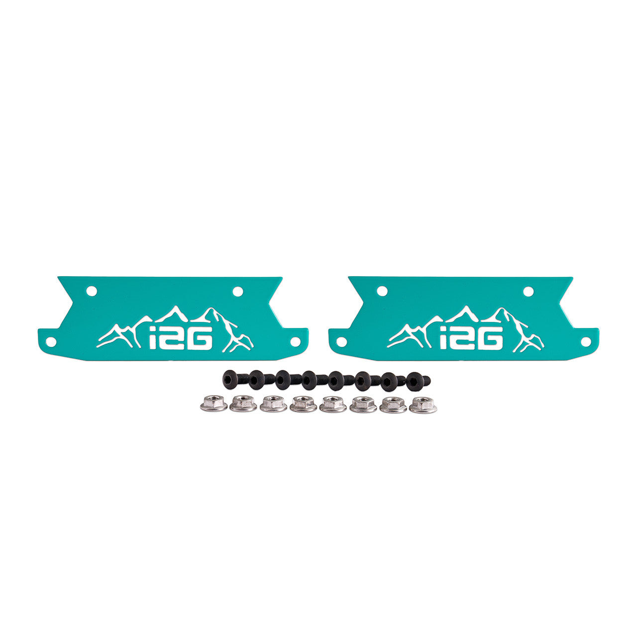 IAG Off-Road™ Color Logo Plate - Teal Finish