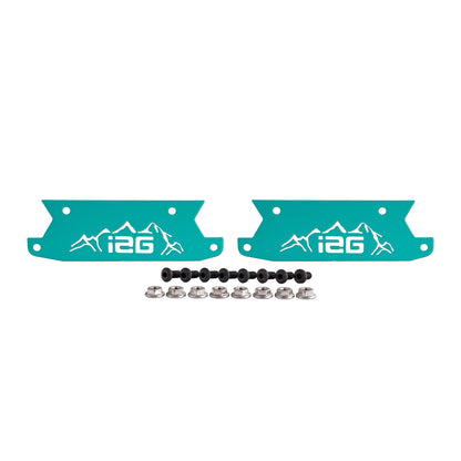 IAG Off-Road™ Color Logo Plate - Teal Finish