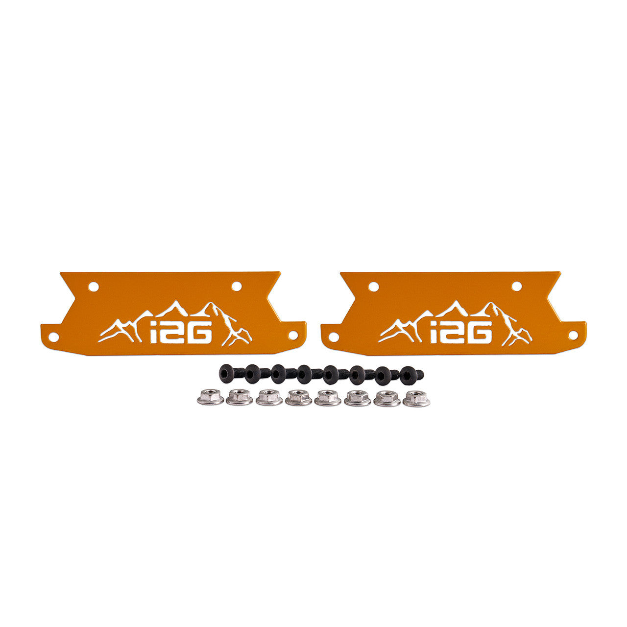 IAG Off-Road™ Color Logo Plate - Orange Finish