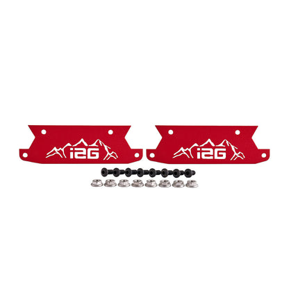 IAG Off-Road™ Color Logo Plate - Red Finish