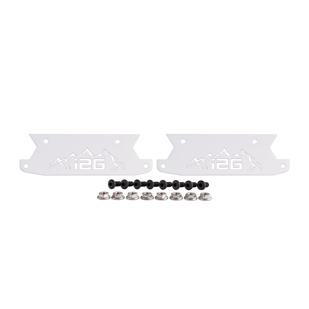 IAG Off-Road™ Color Logo Plate - White Finish