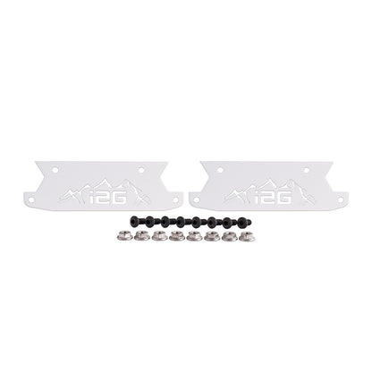 IAG Off-Road™ Color Logo Plate - White Finish