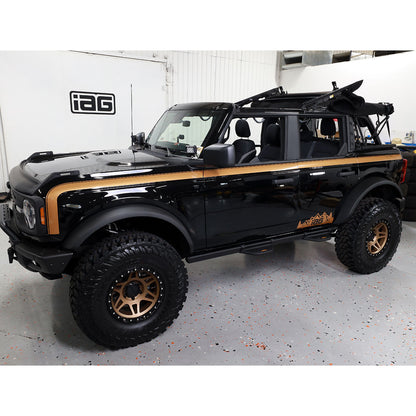 IAG V2 EZ-Step Add-on for 2021+ Ford Bronco - Installed