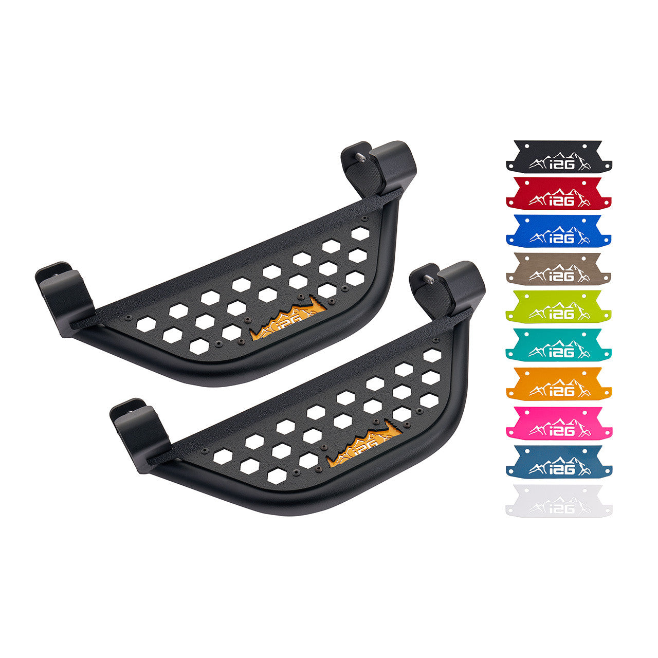 IAG V2 EZ-Step® Add-on for 2021+ Ford Bronco - 2 Door Parts Layout