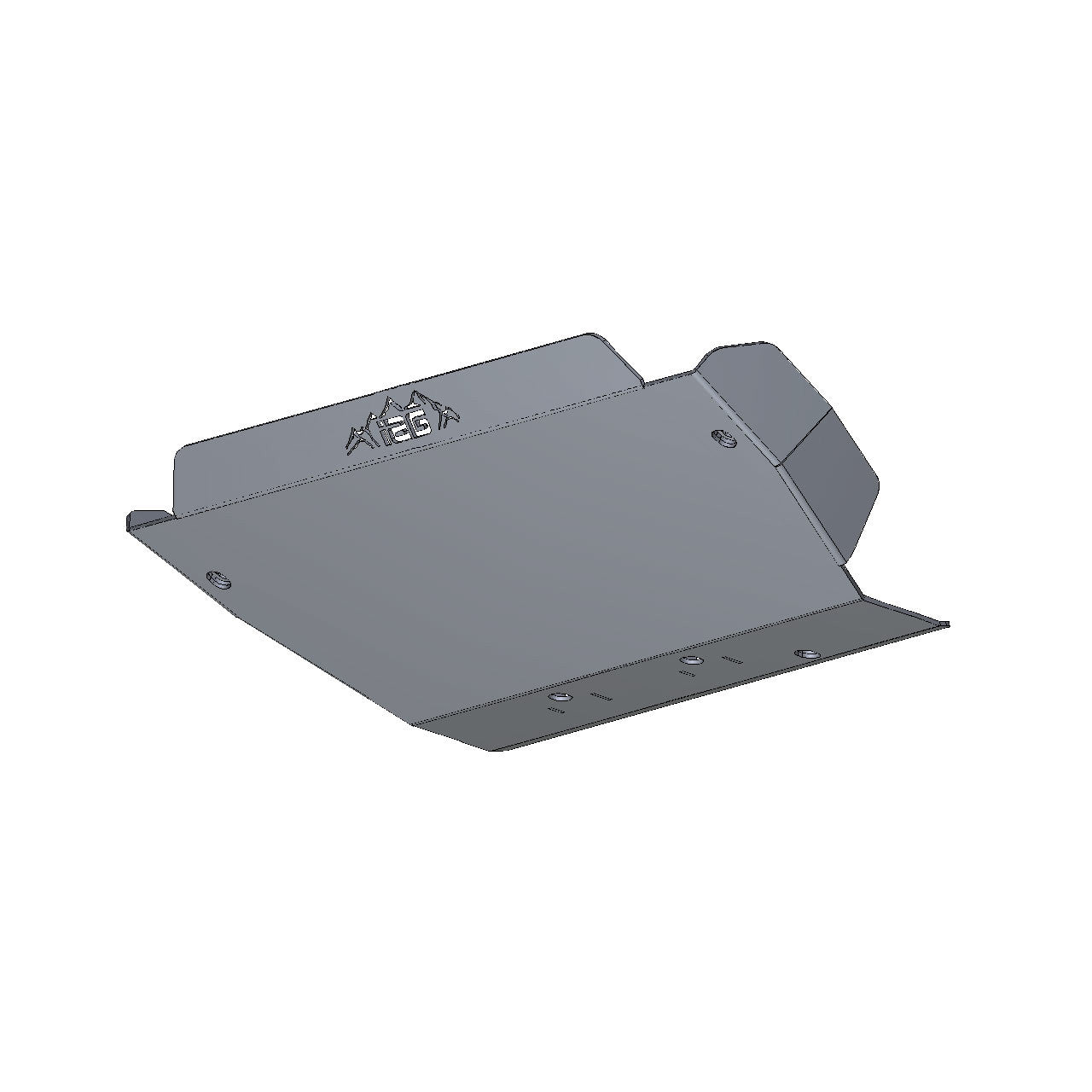 IAG Rock Shield™ Front Skid Plate for 2021+ Ford Bronco - CAD Design 2