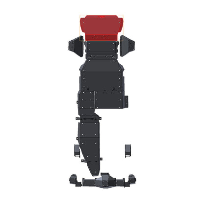 IAG Rock Shield™ Front Skid Plate for 2021+ Ford Bronco - Location
