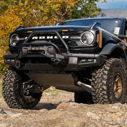 IAG Rock Shield™ Transmission Skid Plate for 2021+ Ford Bronco - Installed 2