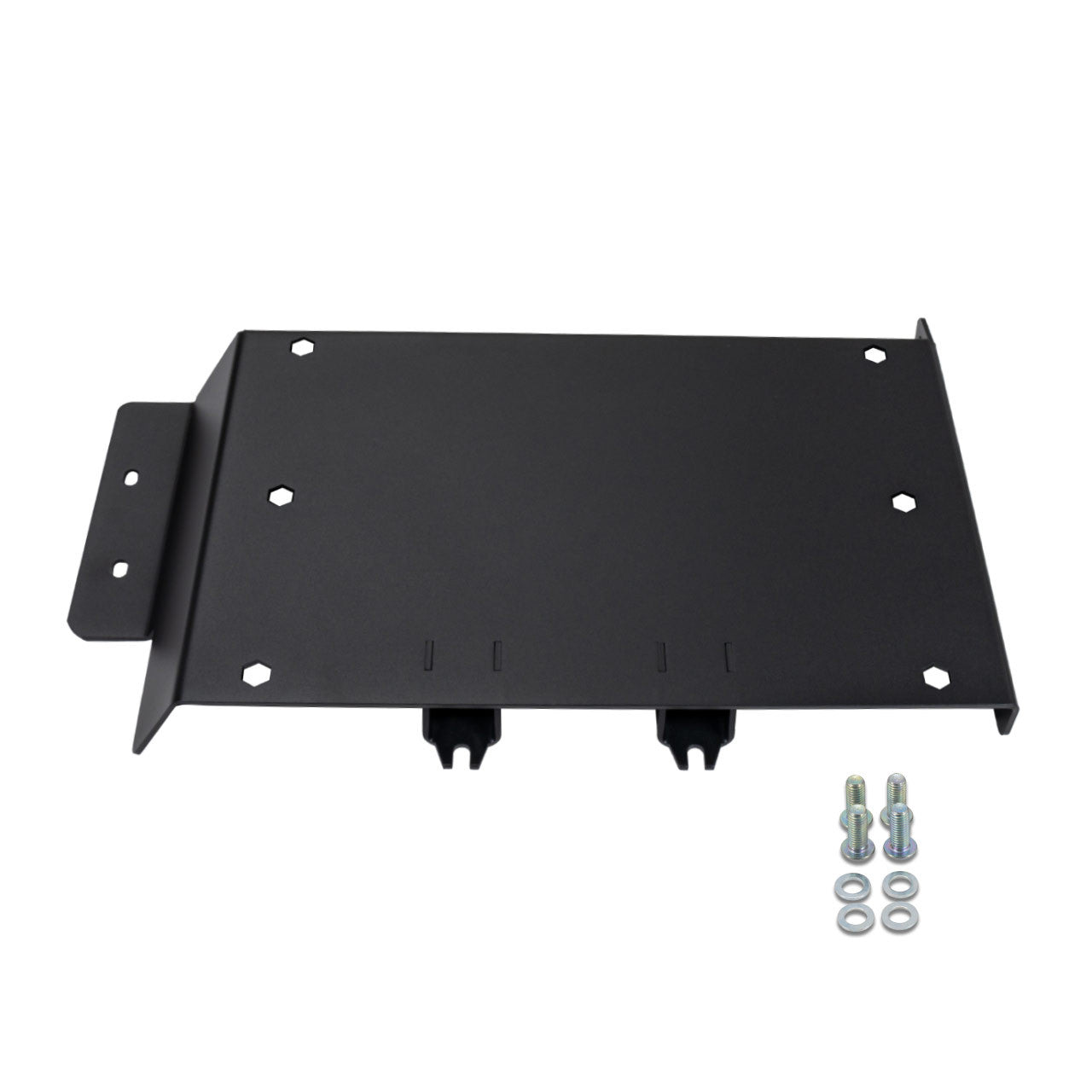 IAG Rock Shield™ Transfer Case Skid Plate for 2021+ Ford Bronco - Parts Layout
