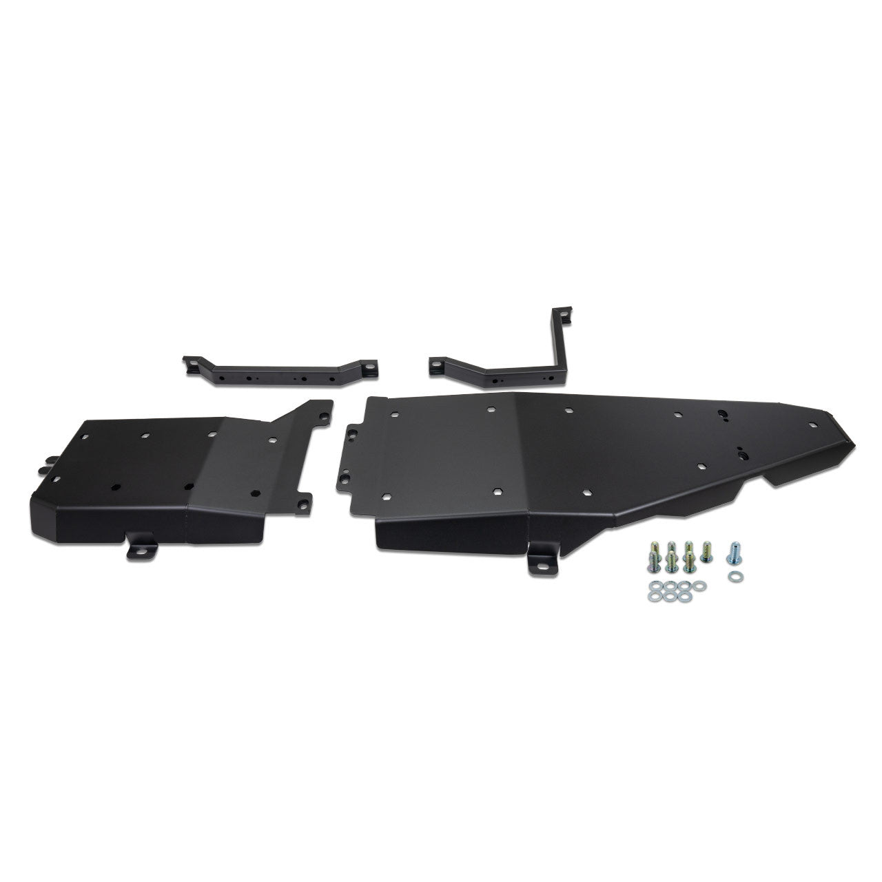 IAG Rock Shield™ Complete Skid Plate Set for 2022+ Bronco Raptor - Fuel Tanks Skid Layout