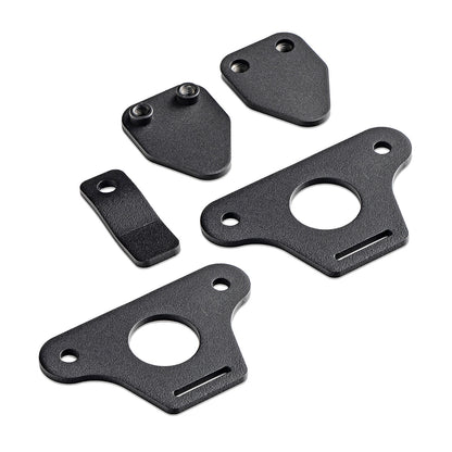 IAG Rock Shield™ Rear Shock Trailing Arm Skid Plate for 2021+ Ford Bronco - Parts Layout 2