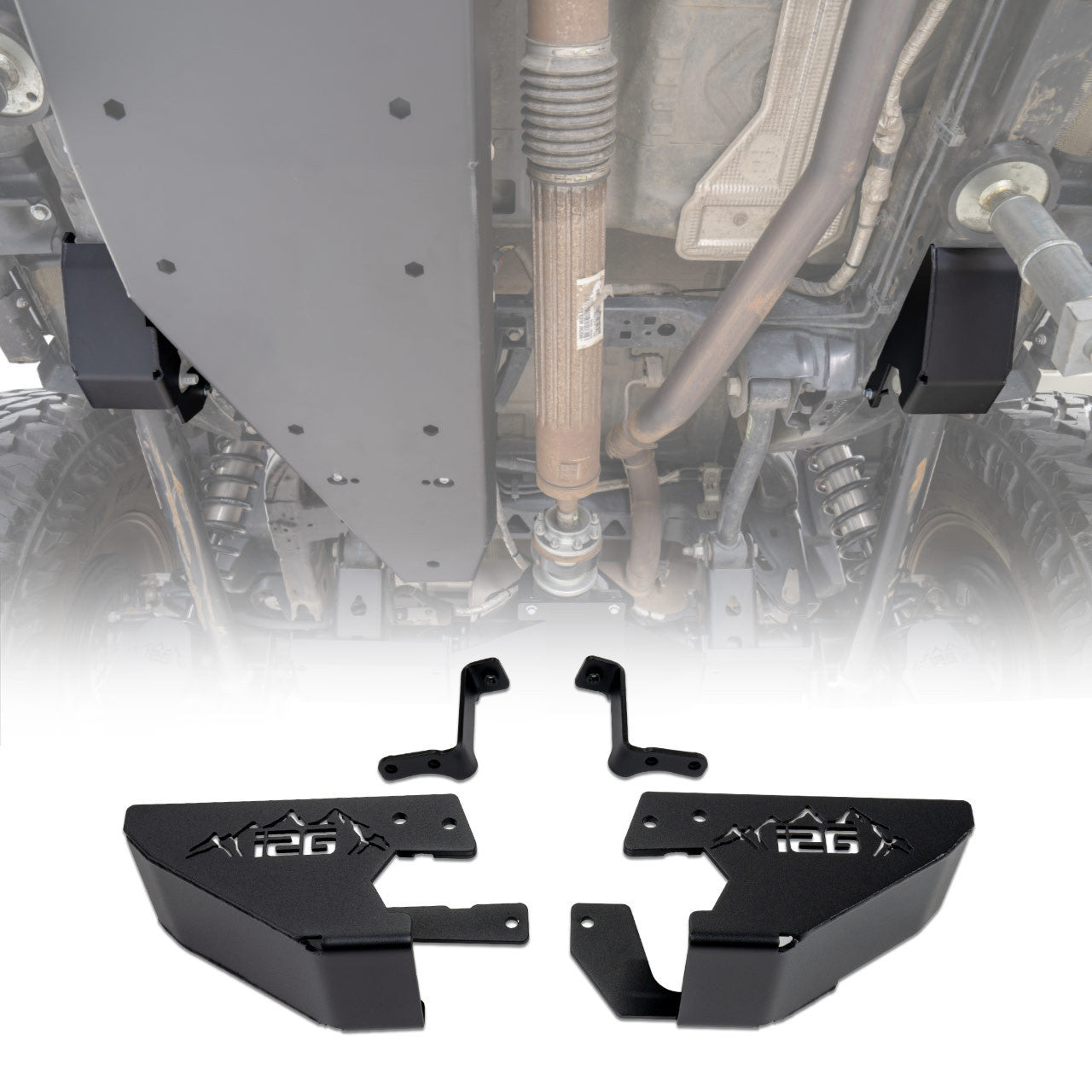 IAG Rock Armor Front Lower Trailing Arm Skid Plate for 2021+ Ford Bronco - IAG-BDY-F2307