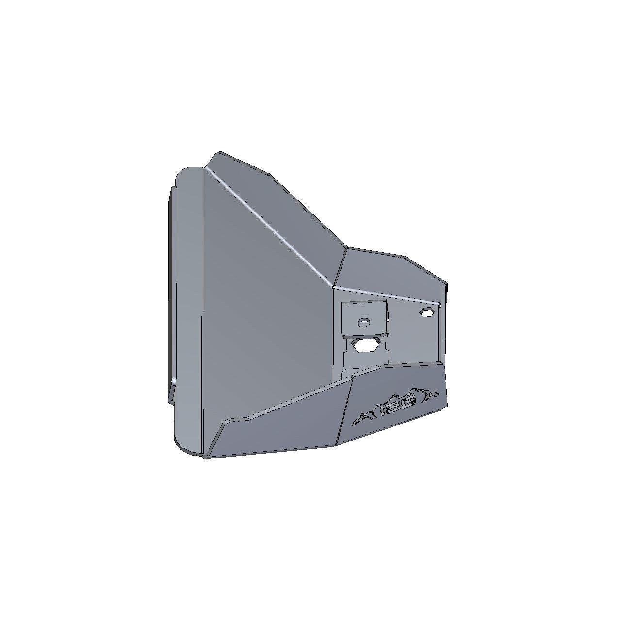 IAG Rock Shield™ Front Lower Control Arm Skid Plate for 2021+ Ford Bronco - CAD Design 5