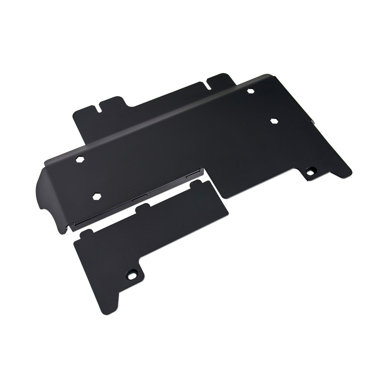 IAG Rock Shield™ Engine Skid Plate for 2022+ Bronco Raptor - Layout Oil Change Door 2