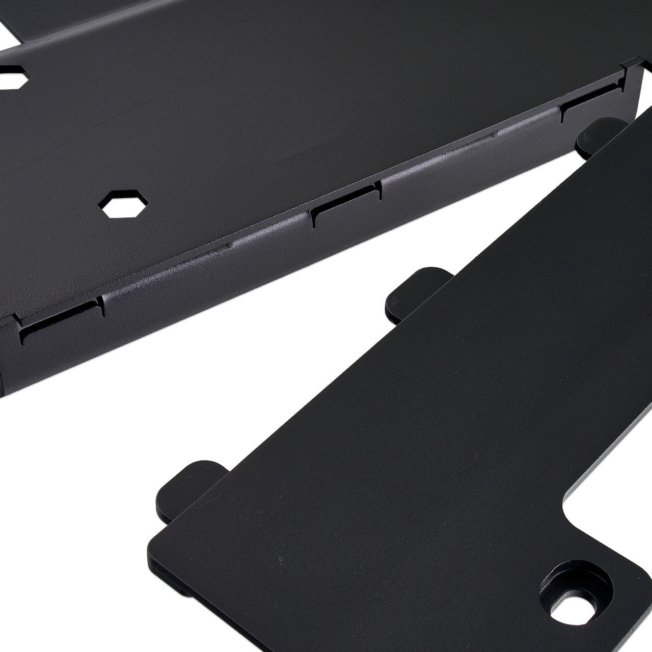 IAG Rock Shield™ Engine Skid Plate for 2022+ Bronco Raptor - Layout Oil Change Door 3
