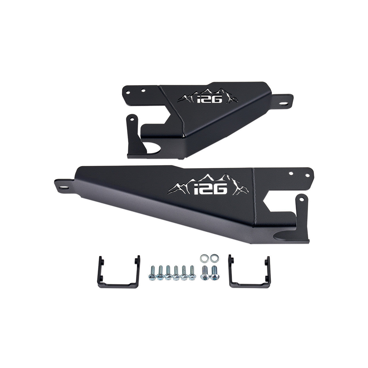 IAG Rock Shield™ Complete Skid Plate Set for 2022+ Bronco Raptor - Trailing Arm Skid Plate Layout