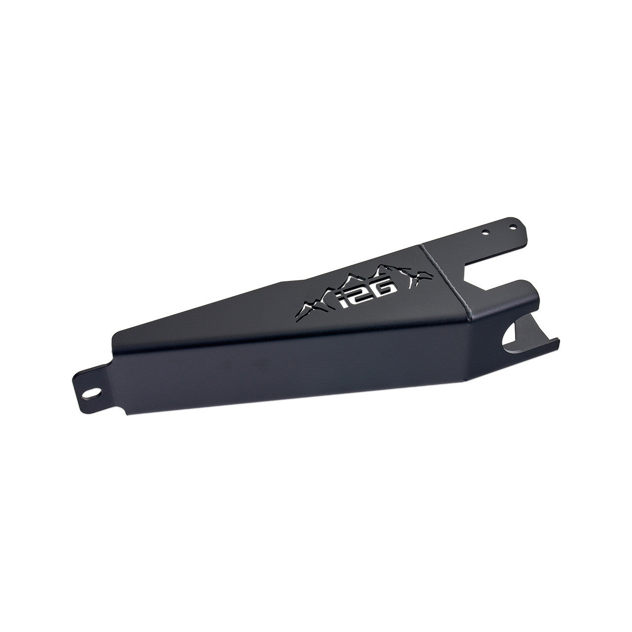 IAG Rock Shield™ Rear Shock Trailing Arm Skid Plate for 2022+ Bronco Raptor - Angle 1