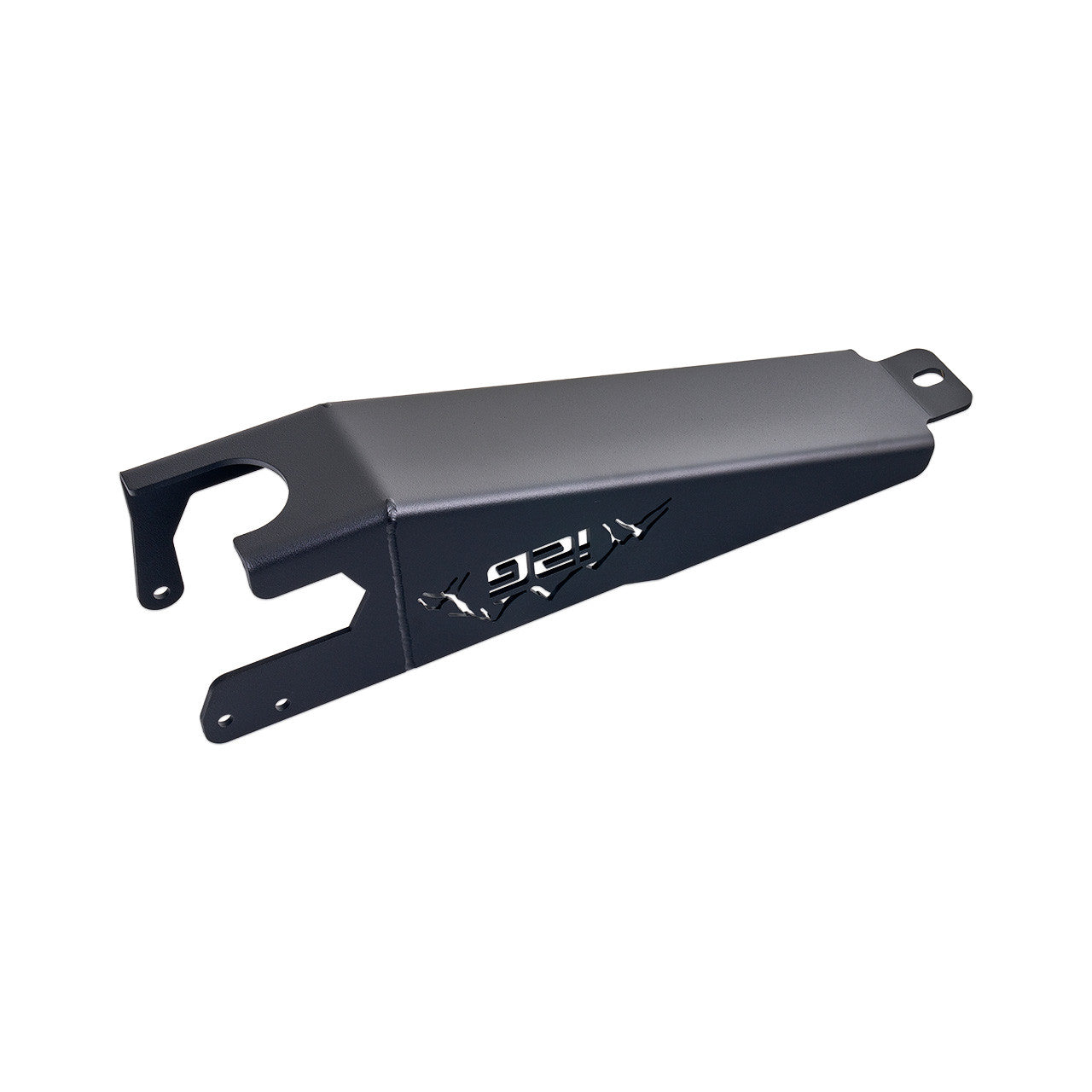 IAG Rock Shield™ Rear Shock Trailing Arm Skid Plate for 2022+ Bronco Raptor - Angle 6