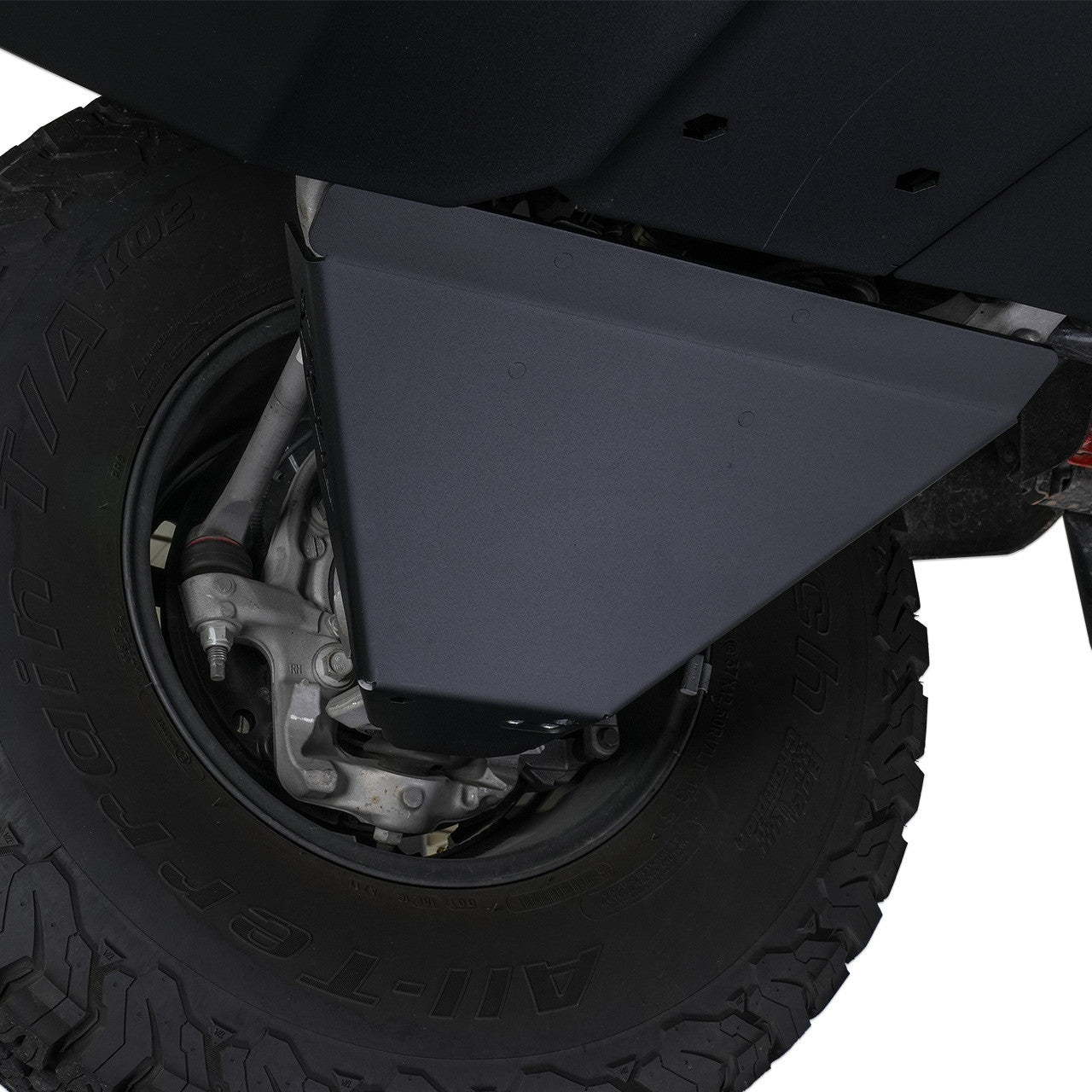 IAG Rock Shield™ Front Lower Control Arm Skid Plate for 2022+ Bronco Raptor - Installed 2