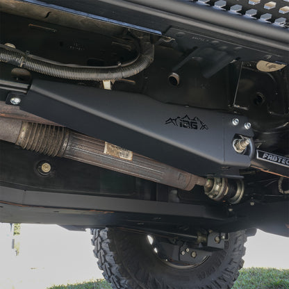 IAG Rock Shield™ Rear Lower Trailing Arm Skid Plate For 2021+ Ford Bronco - Drivers Side Install