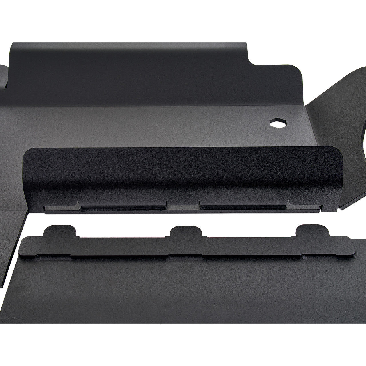 IAG Rock Shield™ Engine Skid Plate with Oil Pan Access for 2021+ Ford Bronco - Oil Change Provision 2