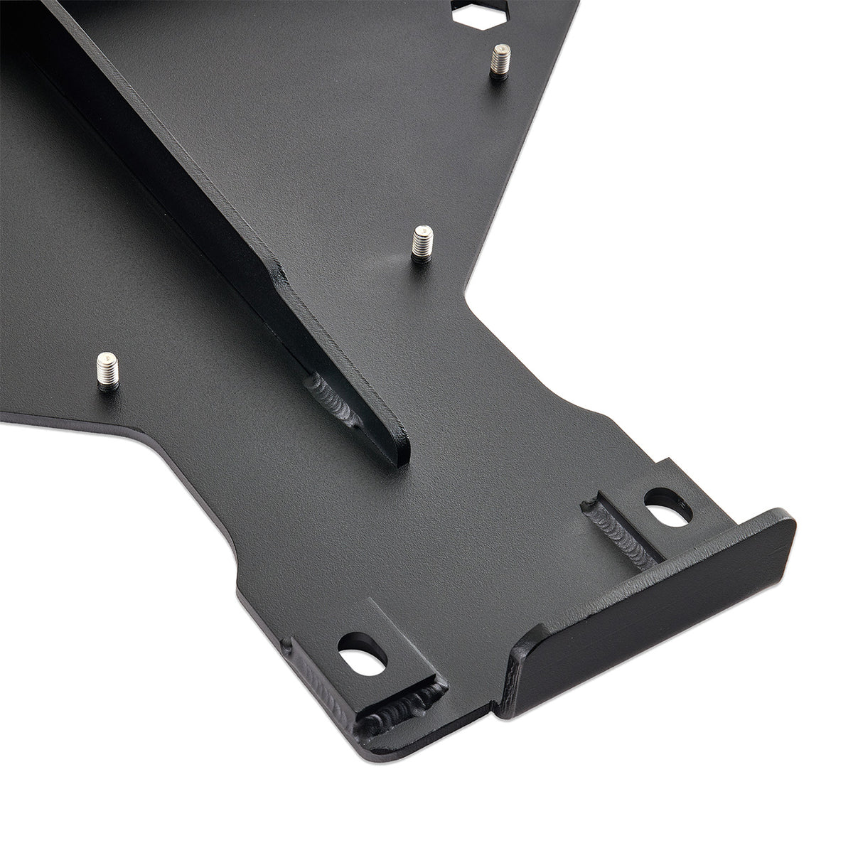 IAG Trail Shield® Transmission Skid Plate for 2024+ Ford Ranger Raptor - Black Powder Coat Finish - Construction 2