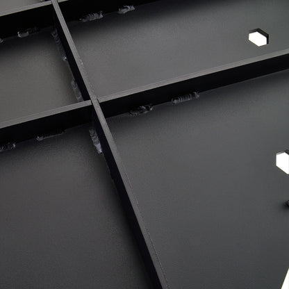 IAG Trail Shield® Transmission Skid Plate for 2024+ Ford Ranger Raptor - Black Powder Coat Finish - Spine