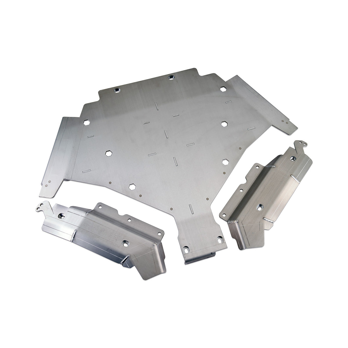 IAG Trail Shield® Transmission Skid Plate for 2024+ Ford Ranger Raptor - Silver Product Layout