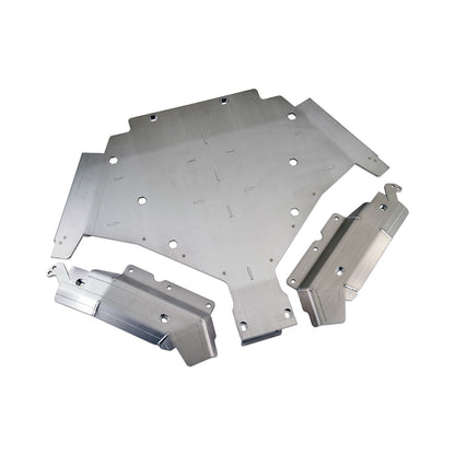 IAG Trail Shield® Transmission Skid Plate for 2024+ Ford Ranger Raptor - Silver Product Layout