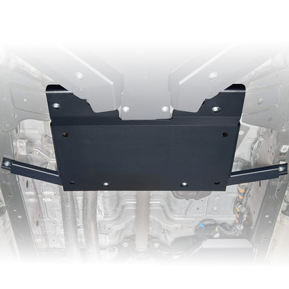 IAG Trail Shield® Transfer Case Skid Plate for 2024+ Ford Ranger Raptor Black Finish - Installed