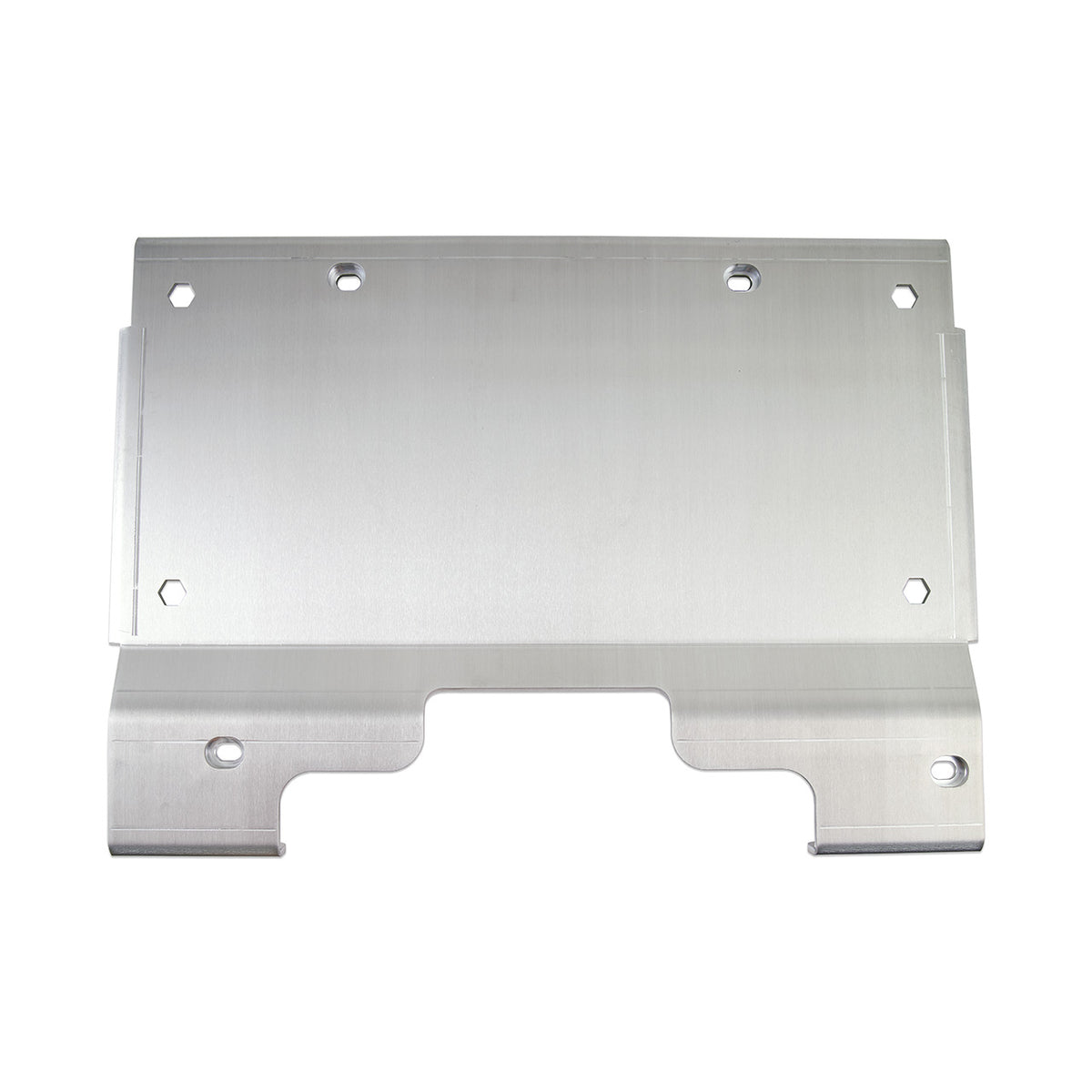 IAG Trail Shield® Transfer Case Skid Plate for 2024+ Ford Ranger Raptor Silver Finish - Outer
