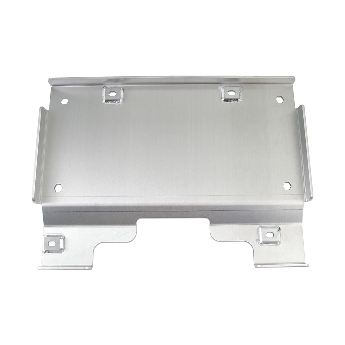 IAG Trail Shield® Transfer Case Skid Plate for 2024+ Ford Ranger Raptor Silver Finish - Inner