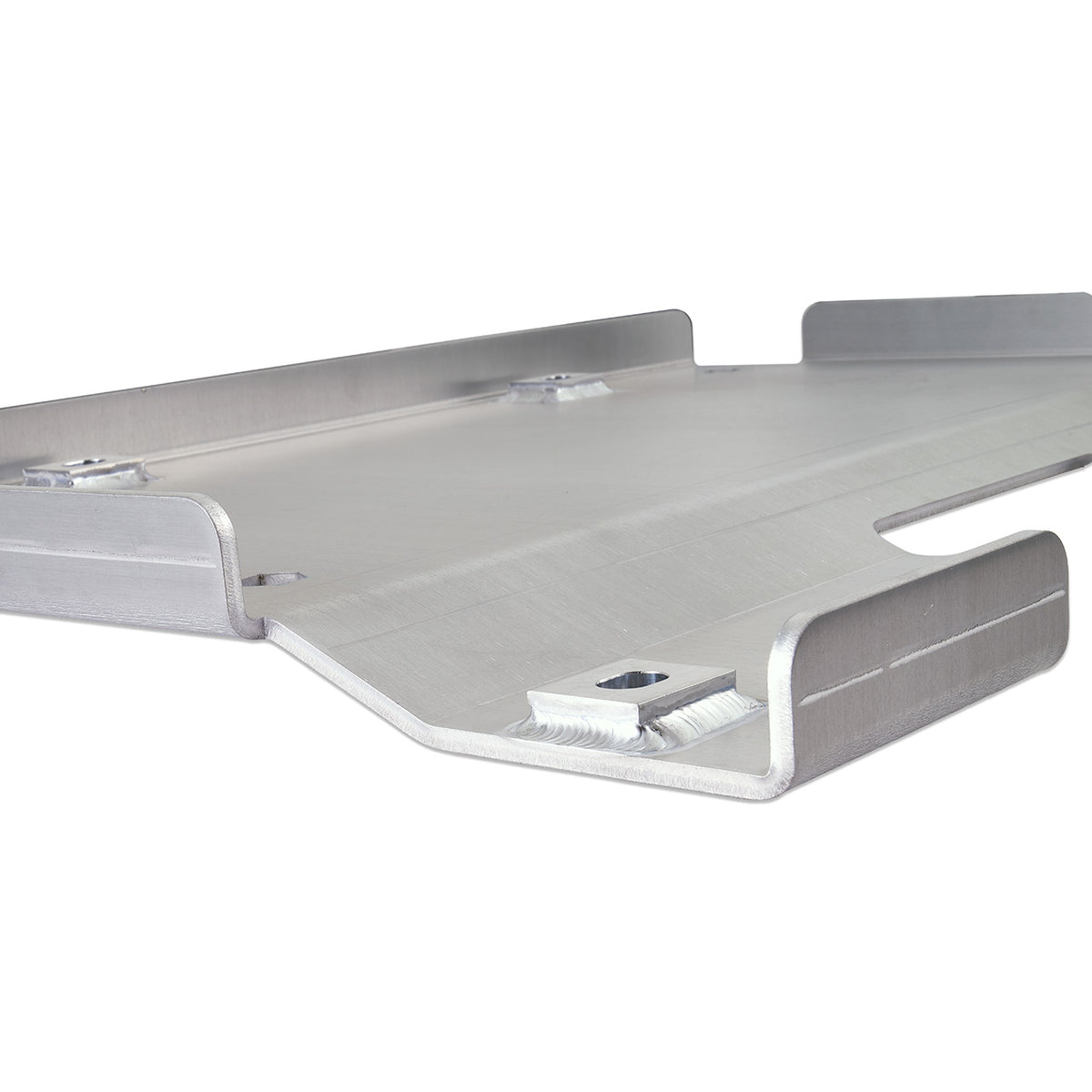 IAG Trail Shield® Transfer Case Skid Plate for 2024+ Ford Ranger Raptor Silver Finish - Aluminum Construction
