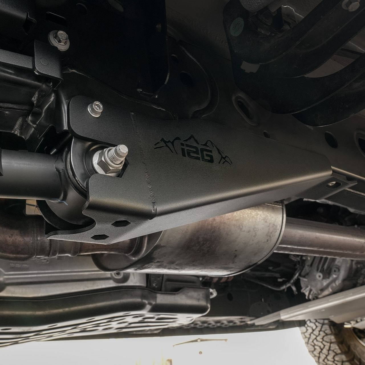 IAG Trail Shield™ Lower Trailing Arm Mount Skid Plate for 2024+ Ford Ranger Raptor - Passenger Side Cover