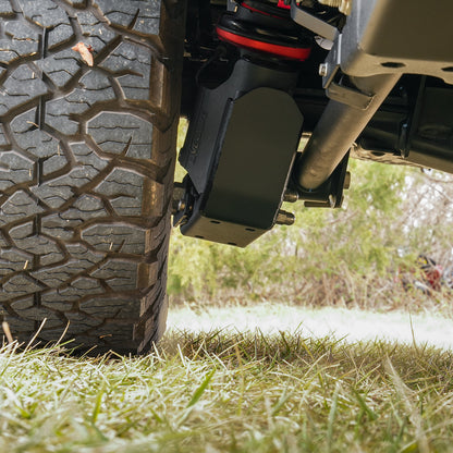 IAG Trail Shield™ Rear Shock Skid Plate for 2024+ Ford Ranger Raptor - Installed 2