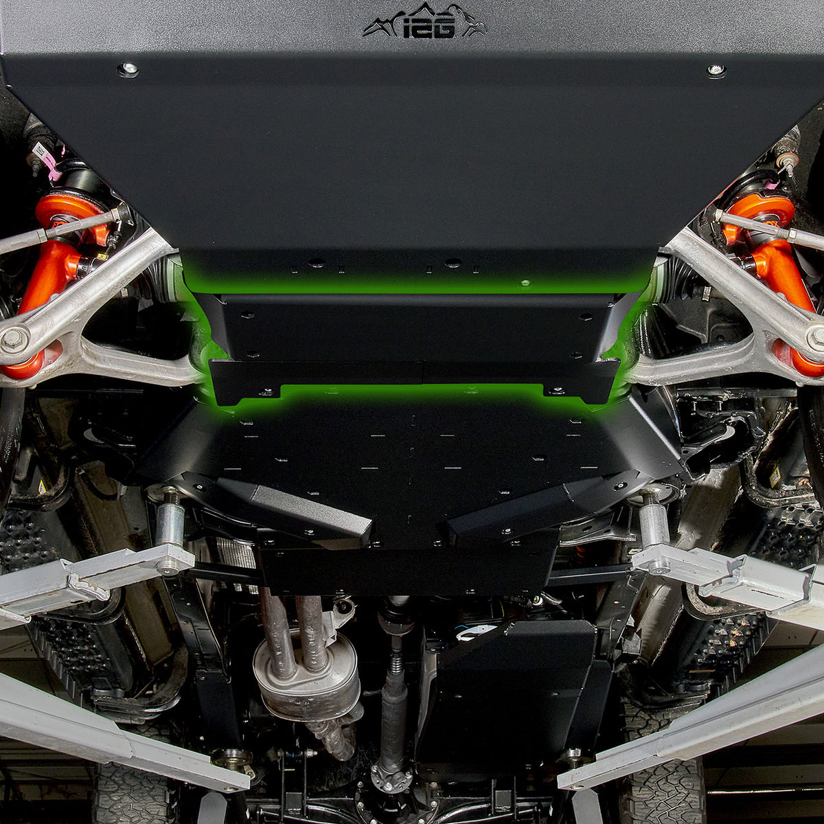 IAG Trail Shield® Engine Skid Plate Set For 2024+ Ford Ranger Raptor - Install Location