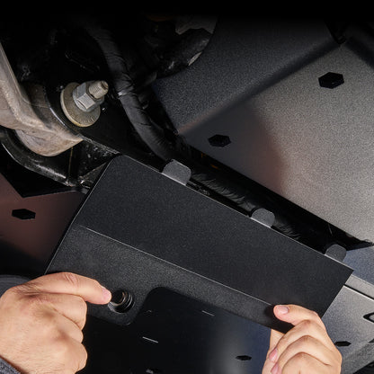 IAG Trail Shield® Engine Skid Plate Set For 2024+ Ford Ranger Raptor - Oil Change Hatch