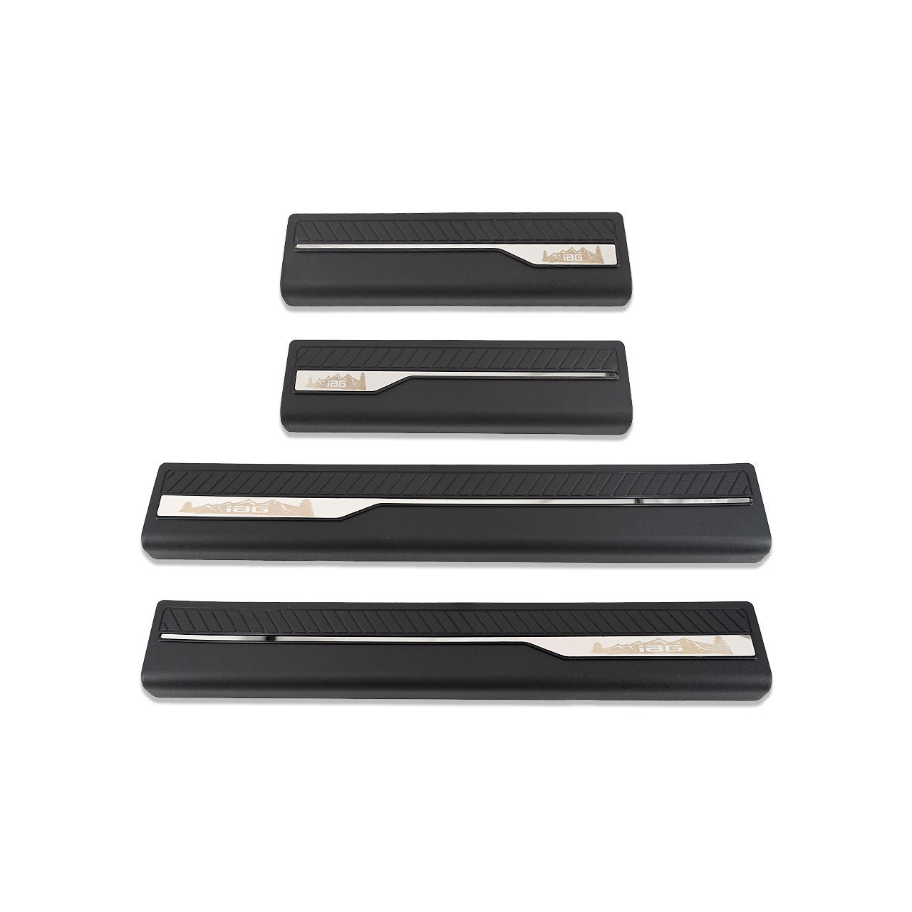 IAG I-Line Door Sill Protector 4PCS for 2021+ Ford Bronco Four Door- Part Layout