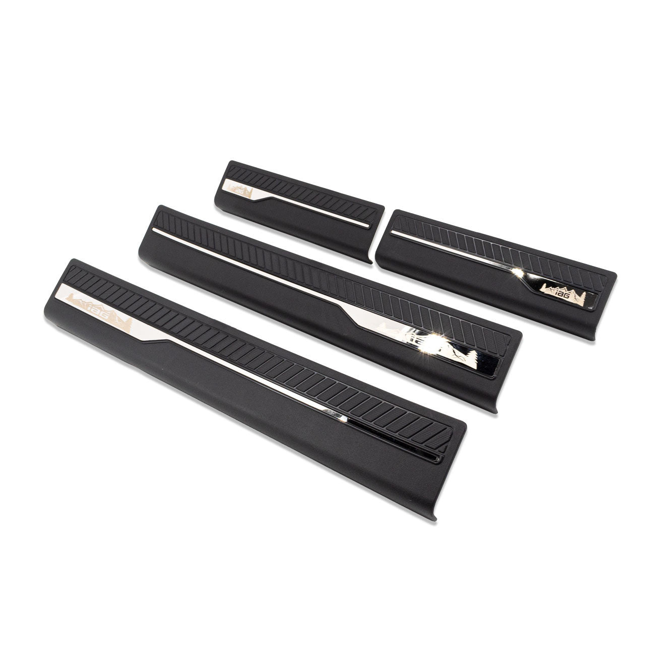 IAG I-Line Door Sill Protector 4PCS for 2021+ Ford Bronco Four Door- Part Layout 1