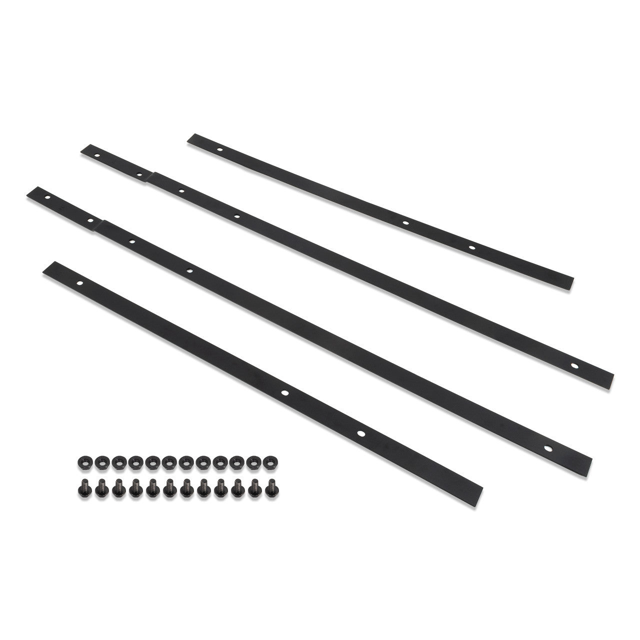 IAG I-Line Pinch Weld Cover Black Powder Coated Steel for 2021+ Ford Bronco - Parts Layout