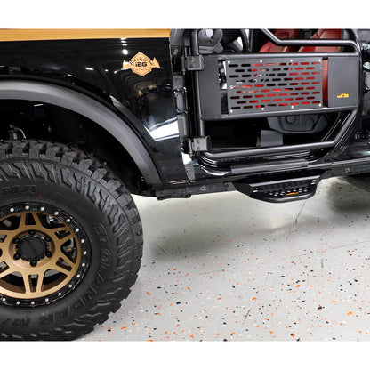 IAG I-Line Small Side Steps 2 pcs For Use Without Factory Rock Rails for 2021+ Ford Bronco - Installed 1