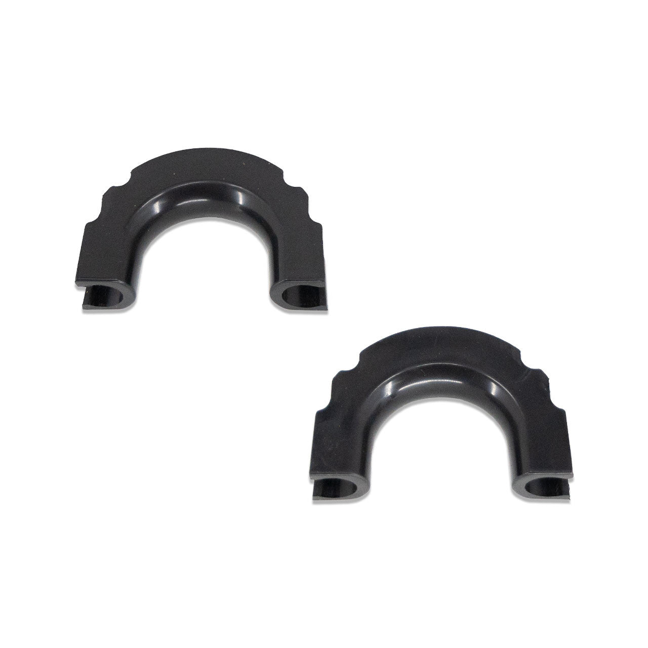 IAG I-Line Rear Bumper Black TPE Tow Loop Cover Pair for 2021+ Ford Bronco - Parts Layout